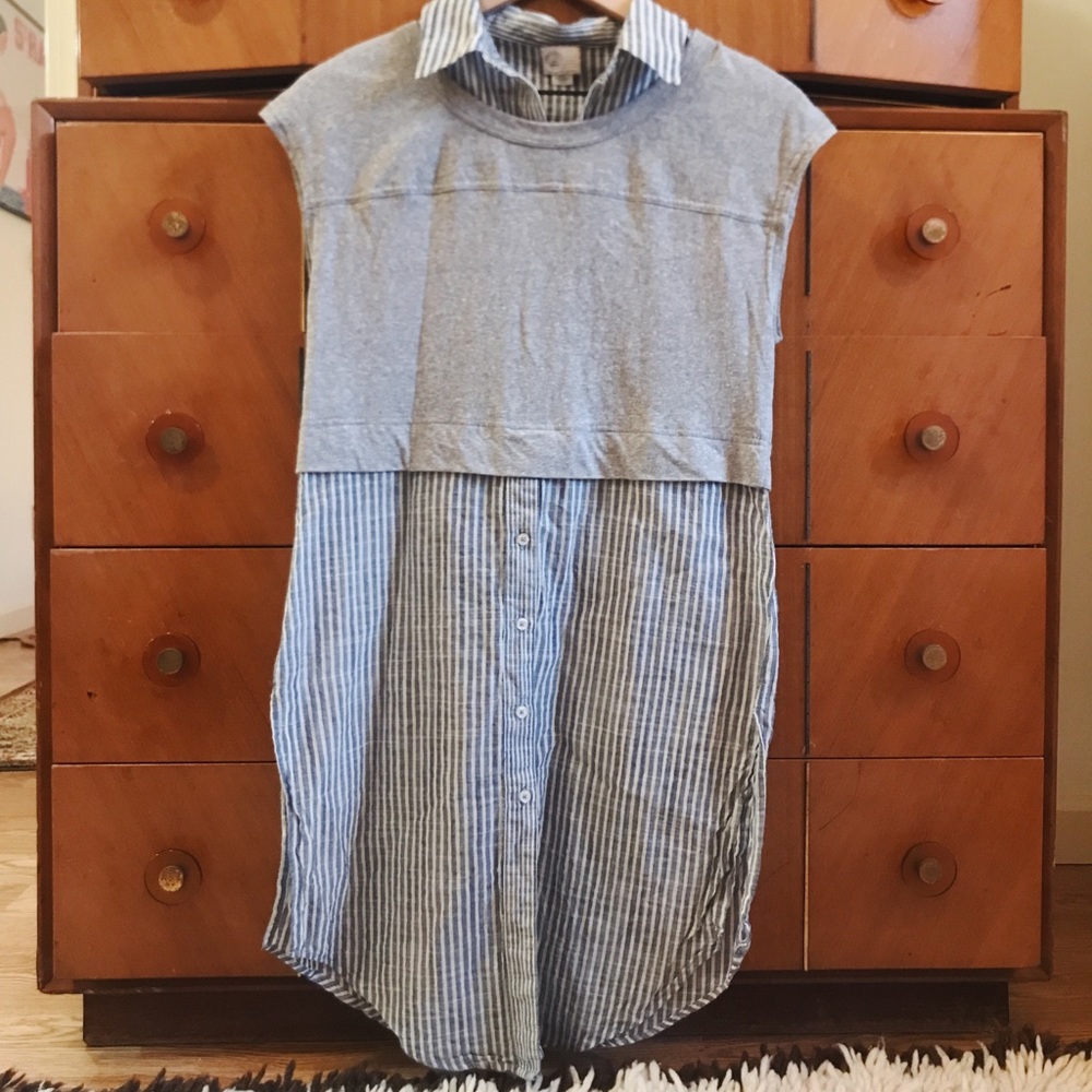 Anthropologie Casual Collared Tee
